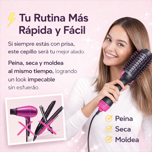 Cepillo TurboStyle 3 en 1